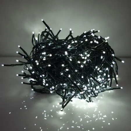 LED Cluster Light Set - 500 Bulbs - Cool Mint - Extension 3 LED Cluster Light Set - 500 Bulbs - Cool Mint - Extension