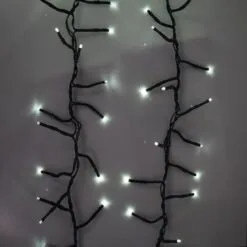 LED Cluster Light Set - 8 Function Memory Controller With Remote - 500 Bulbs - Cool Mint -Fiesta Shop sl clu 500x3 8fc pw 3