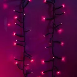 LED Cluster Light Set - 8 Function Memory Controller With Remote - 500 Bulbs - Magenta 9 LED Cluster Light Set - 8 Function Memory Controller With Remote - 500 Bulbs - Magenta -Fiesta Shop sl clu 500x3 8fc r 3 1