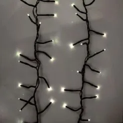 LED Cluster Light Set - 8 Function Memory Controller With Remote - 3 Sets Of 500 Bulbs - Warm White -Fiesta Shop sl clu 500x3 8fc ww 3 2