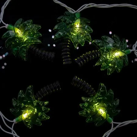 Palm Tree Lights - 10 LEDs - Warm White 4 Palm Tree Lights - 10 LEDs - Warm White - Image 2