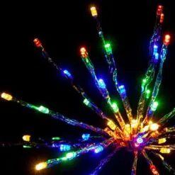 18" Silver Twinkle Starburst - Multi-colored LED Lights -Fiesta Shop sl tsb 12 m sl 2
