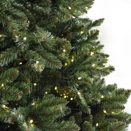 7.5' Indoor LED Oregon Grand Fir Christmas Tree - Warm White 7 7.5' Indoor LED Oregon Grand Fir Christmas Tree - Warm White - Image 5