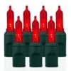 70 Light T5 Smooth Red LED Christmas Lights -Fiesta Shop t5s r 1