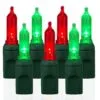 70 Light T5 Smooth Red & Green LED Christmas Lights -Fiesta Shop t5s rg