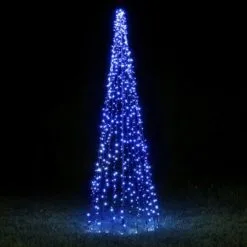 12' Standard Tree Of Lights - Blue