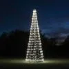 30' Commercial Tree Of Lights With LED Retrofit Bulbs - Cool White -Fiesta Shop tree of lights coolwhite