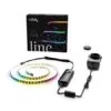 Twinkly RGB, Light Line, 5', Black Cord, Wifi, Starter Kit -Fiesta Shop twl100stw bus out of the box 1