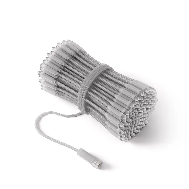 Twinkly Plus - 250L, RGBW Icicle Lights - Transparent Wire 3 Twinkly Plus - 250L, RGBW Icicle Lights - Transparent Wire