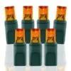 50 Light Amber/Orange 5 Mm Wide Angle Conical LED Christmas Lights 2 50 Light Amber/Orange 5 Mm Wide Angle Conical LED Christmas Lights -Fiesta Shop wac a 1