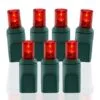 100 Light Red 5 Mm Wide Angle Conical LED Christmas Lights -Fiesta Shop wac r 5